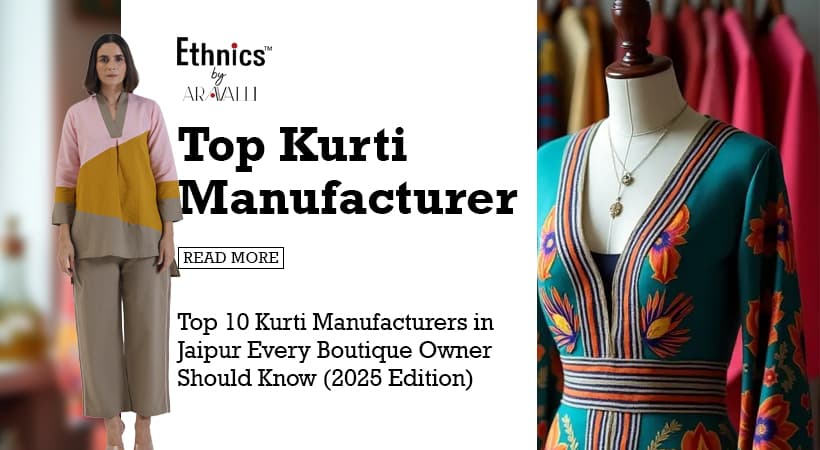 Top 10 Kurti Manufacturers in Jaipur Every Boutique Owner Should Know (2025 Edition)